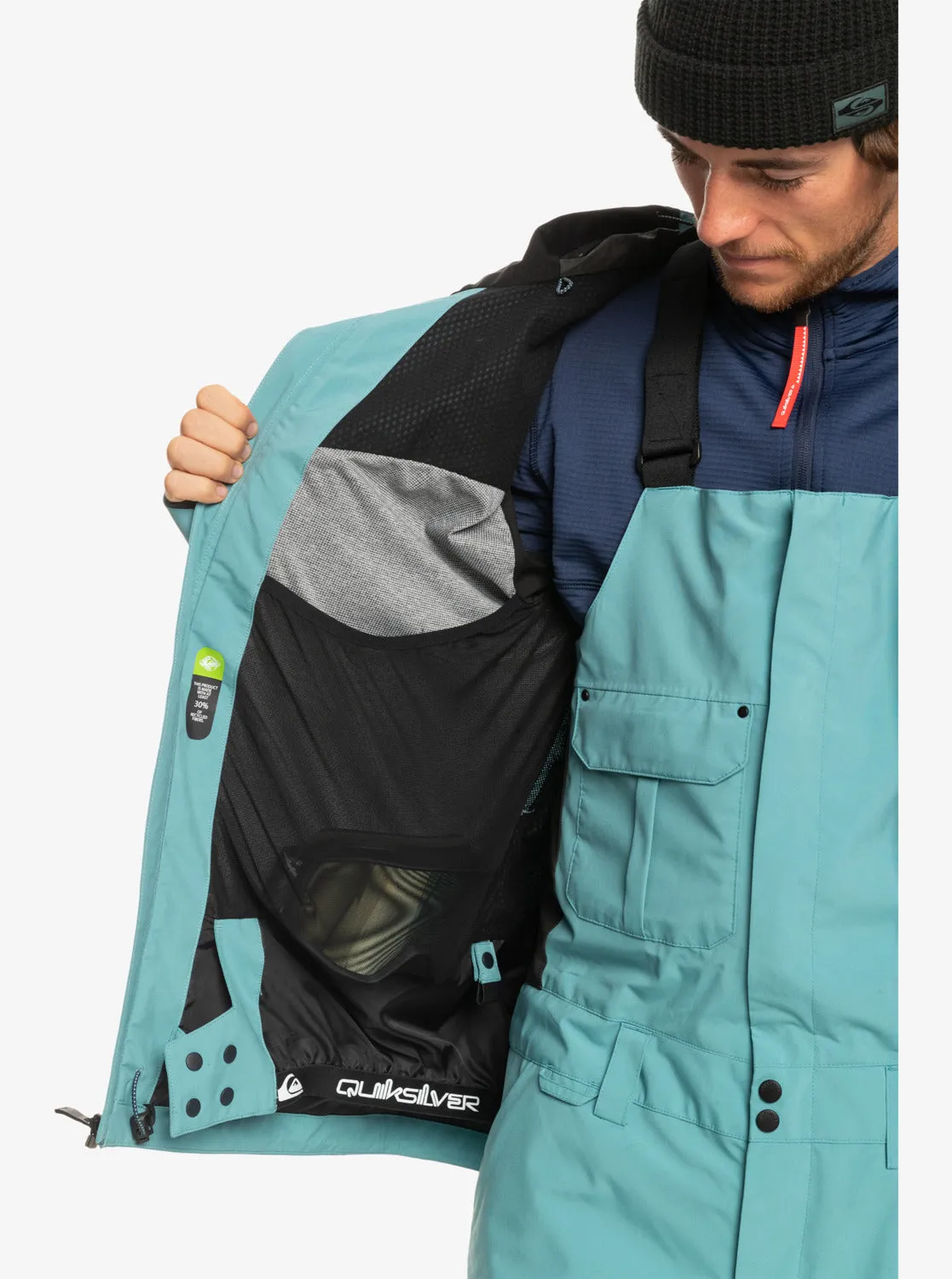 Sammy Carlson Stretch Quest Technical Snow Jacket - Brittany Blue