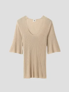 Sand Remona Short Sleeve Knit