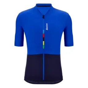 Santini UCI Riga Jersey - Royal Blue