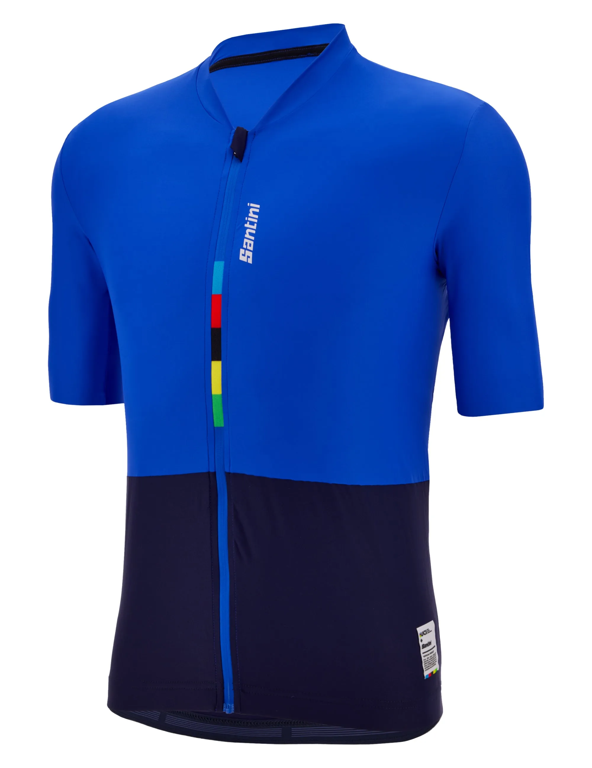 Santini UCI Riga Jersey - Royal Blue