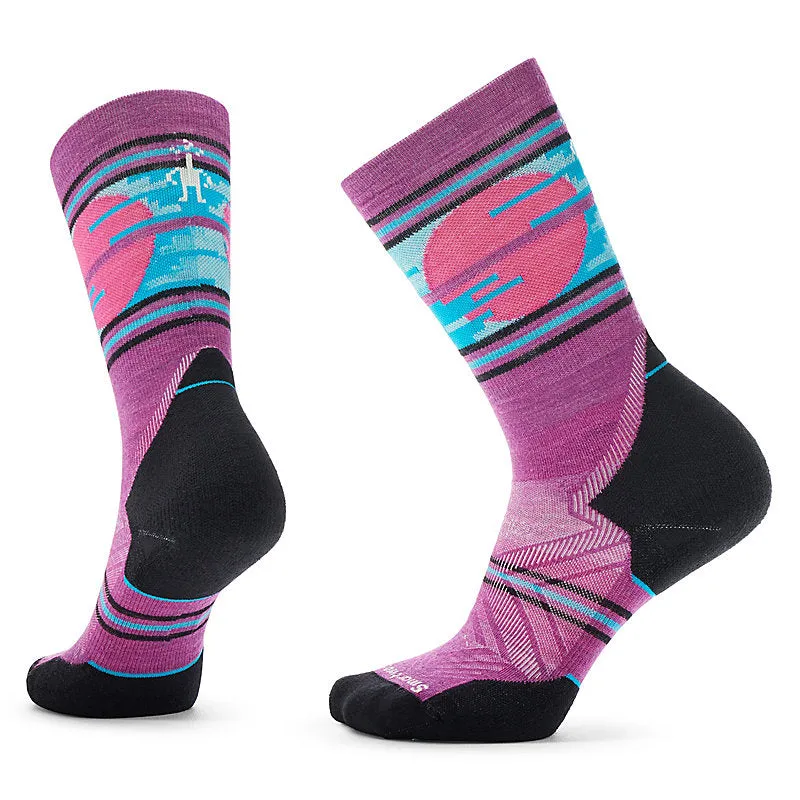 Smartwool Trail Run Sunset Trail Crew Socks Women's