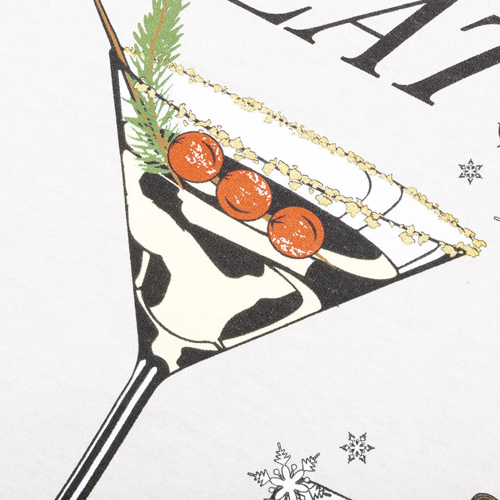 Snowflake Soiree Tee - Pigment Grey