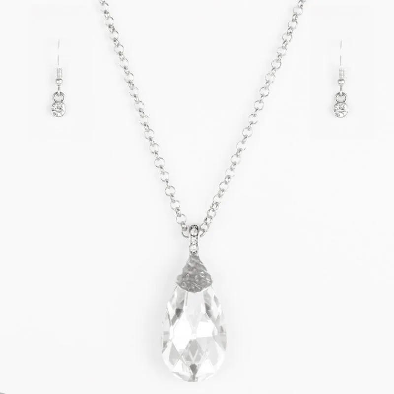 Spellbinding Sparkle White SUPER GEM Necklace