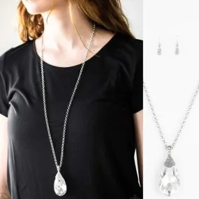 Spellbinding Sparkle White SUPER GEM Necklace