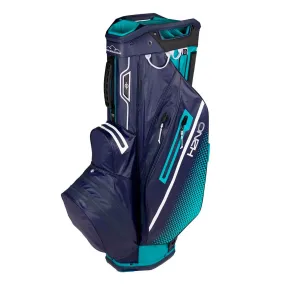 Sun Mountain H2NO 2023 Lite Cart Bag - Bermuda/Navy/White