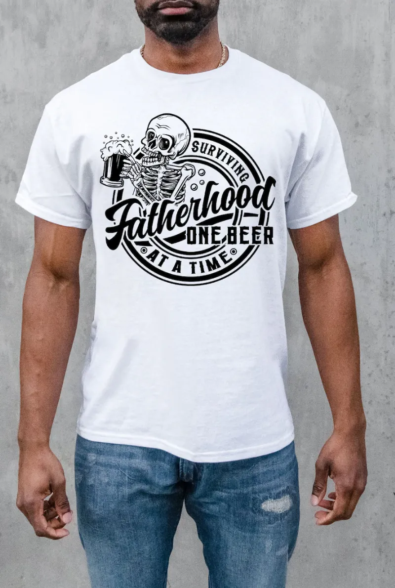 Surviving Fatherhood Long Sleeve Crewneck/T-Shirt