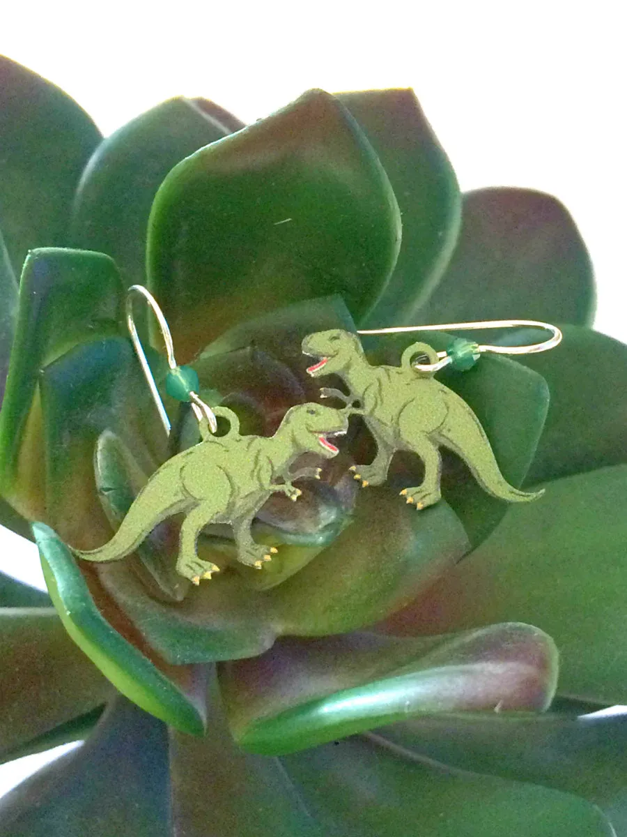 T Rex Earrings by Sienna Sky