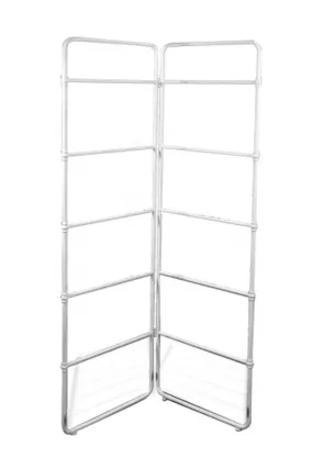 Tall Towel Rail Double Folding