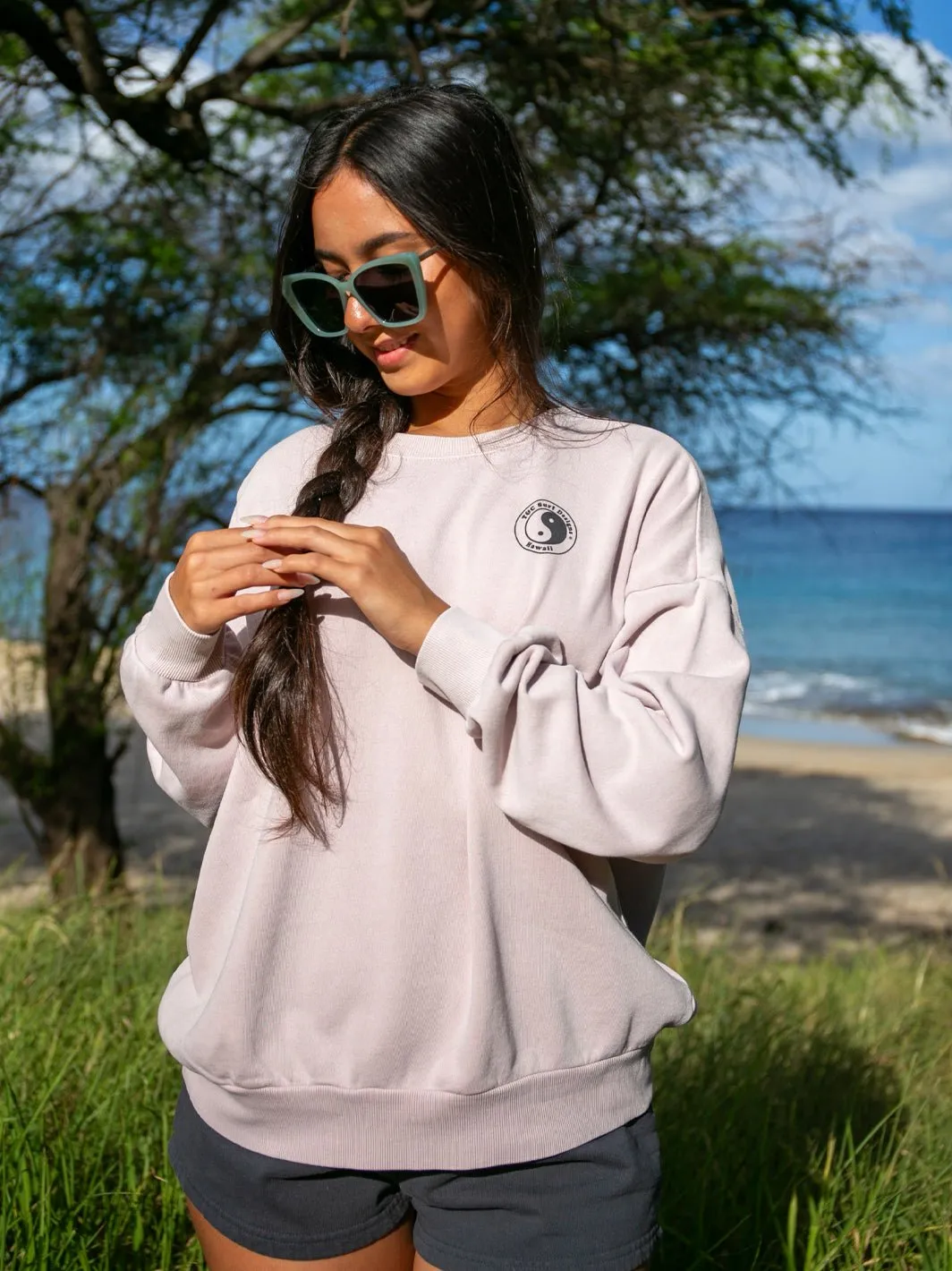 T&C Surf Peony Logo Sunday Sweater