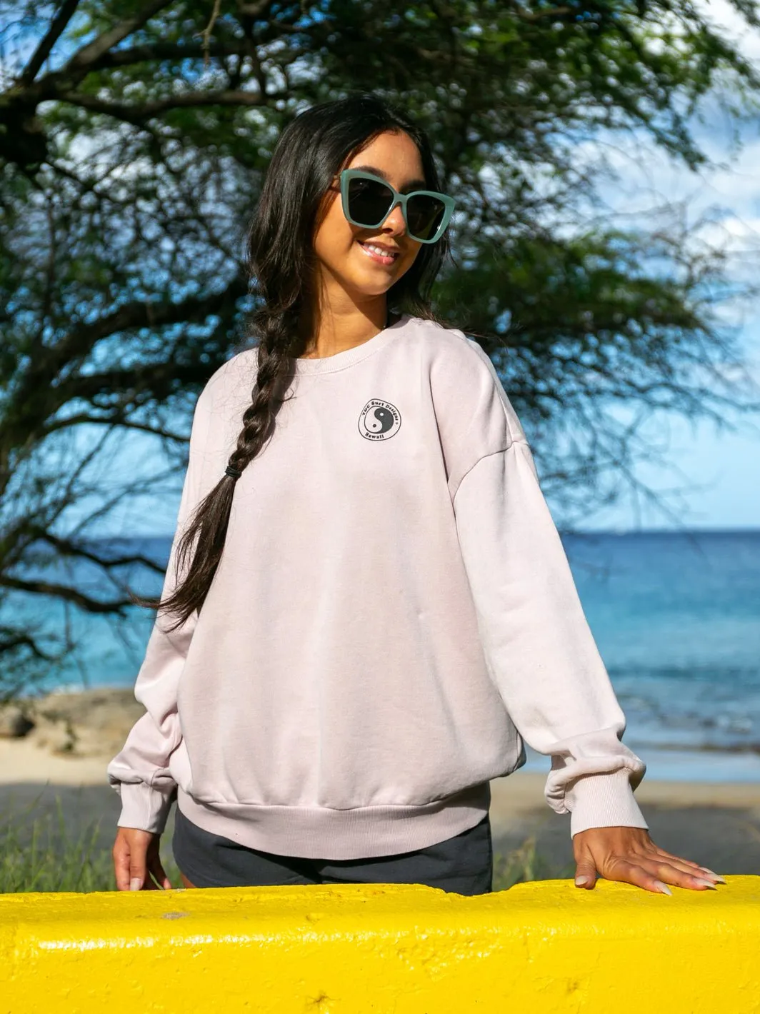 T&C Surf Peony Logo Sunday Sweater