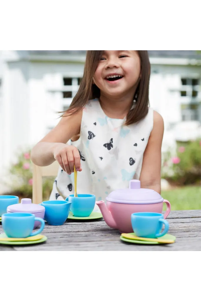 Tea Set (Blue and Pink)