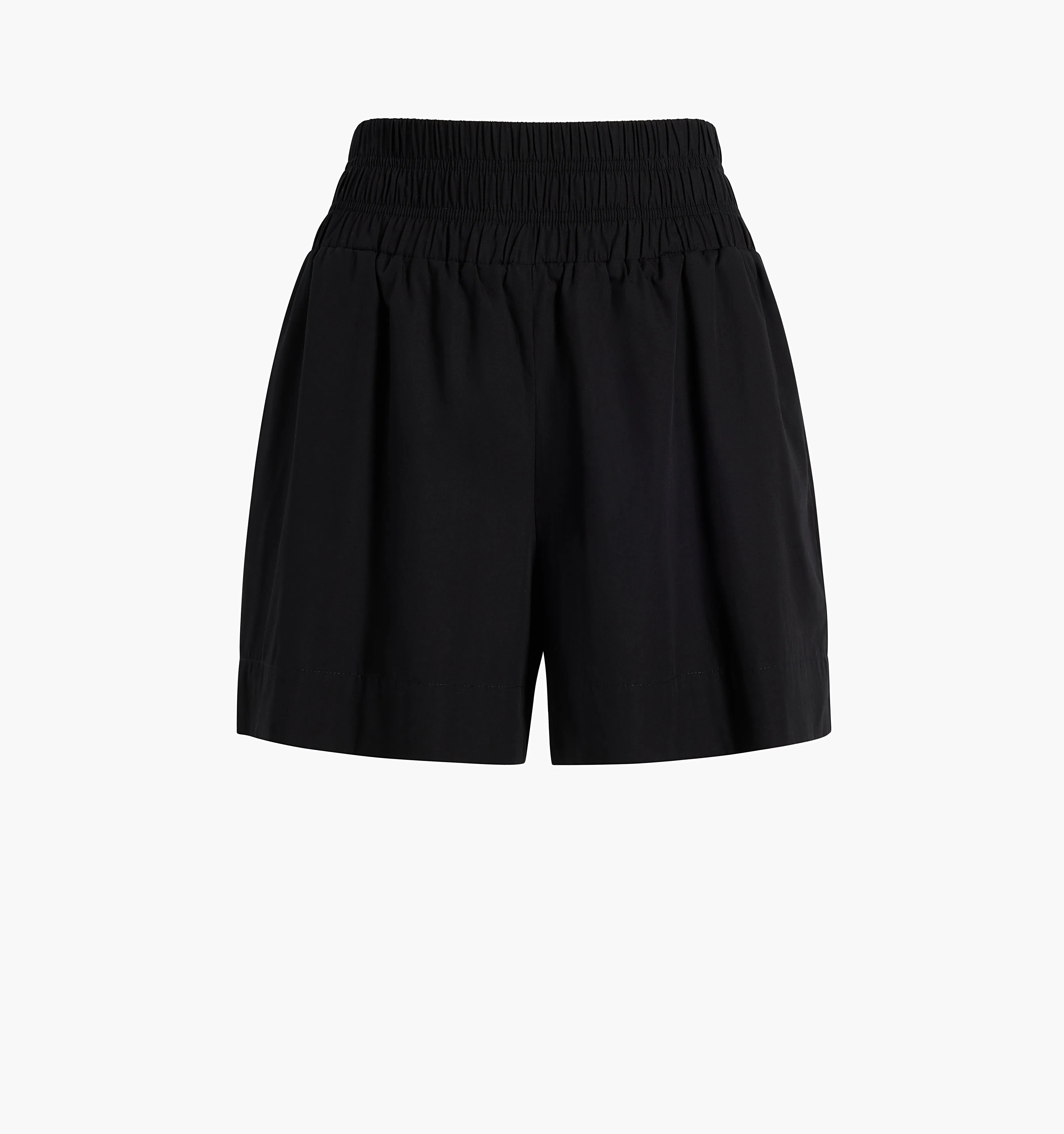 The Livie Nap Shorts - Black Cotton