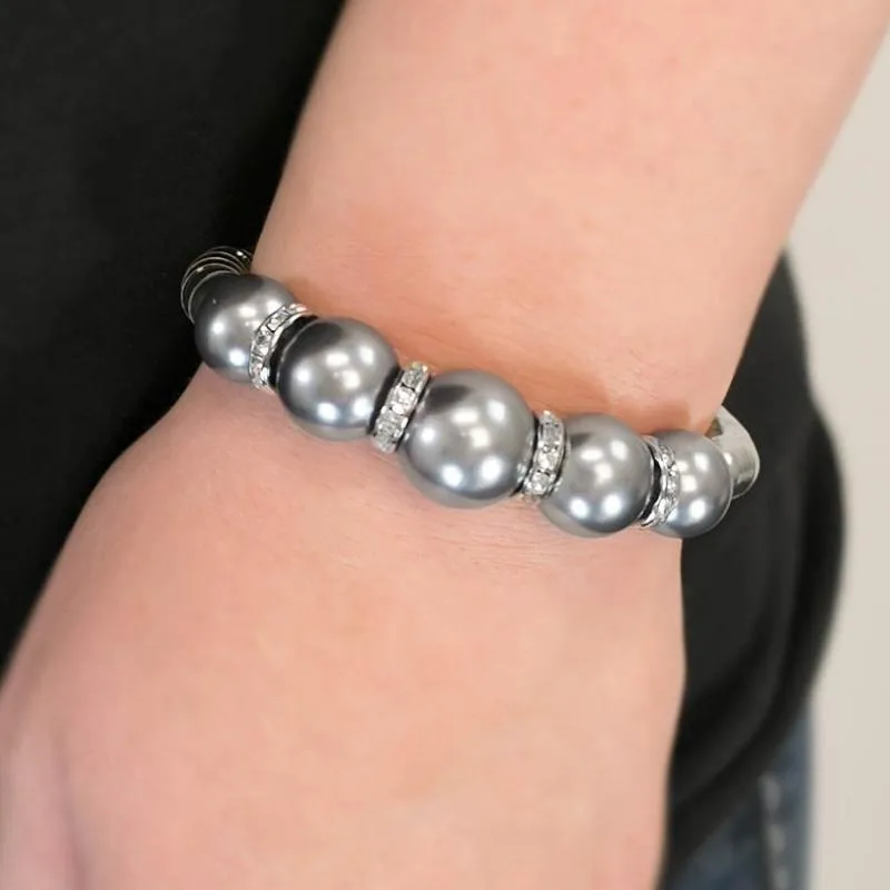 The Muse Silver Stretchy Bracelet