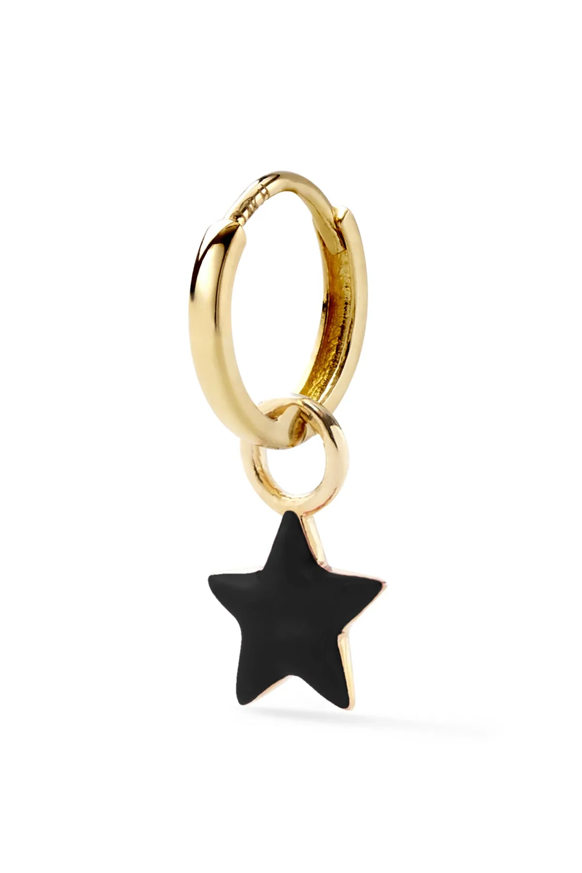 Tiny Star Huggie - In Stock