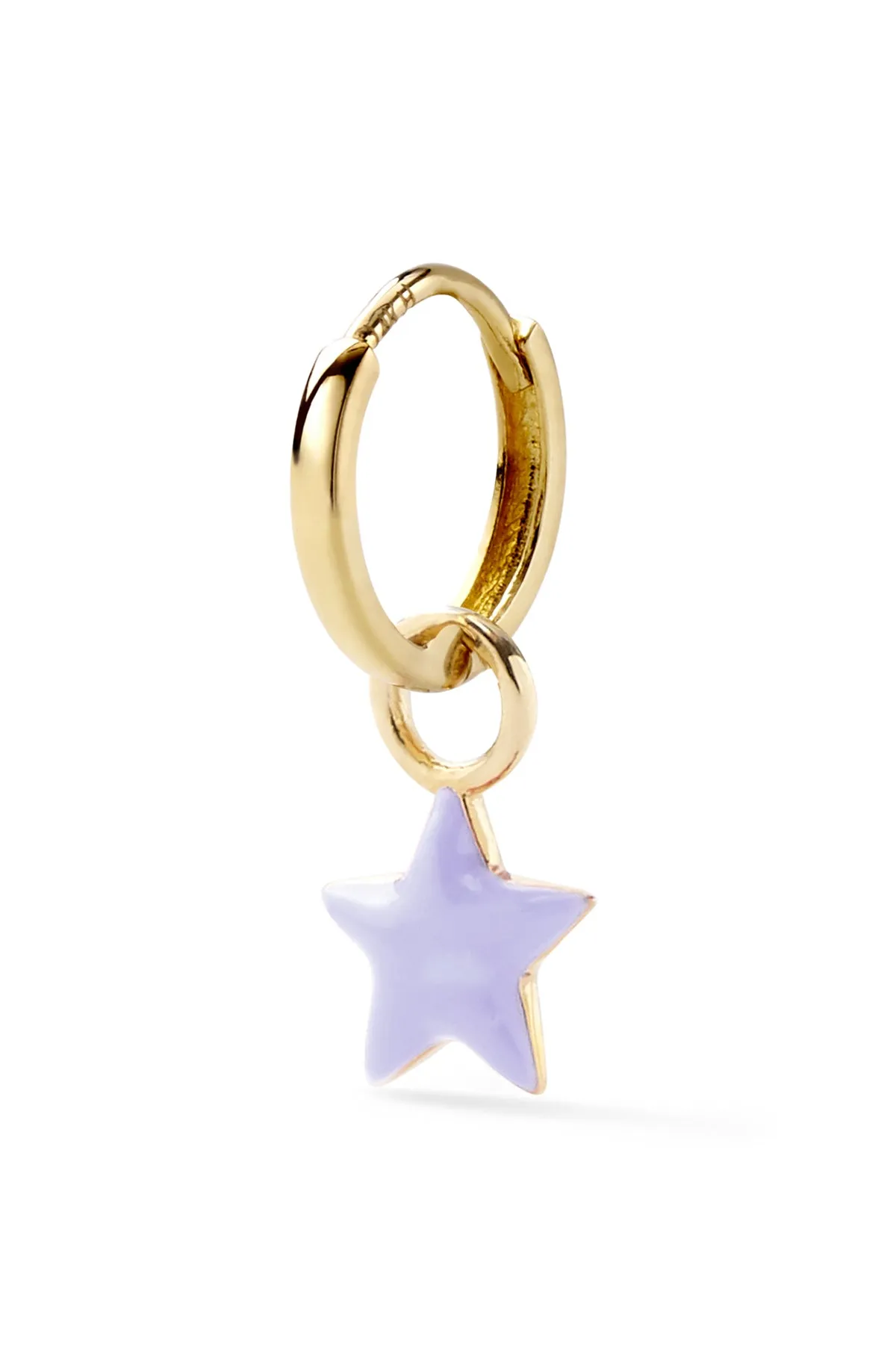 Tiny Star Huggie - In Stock