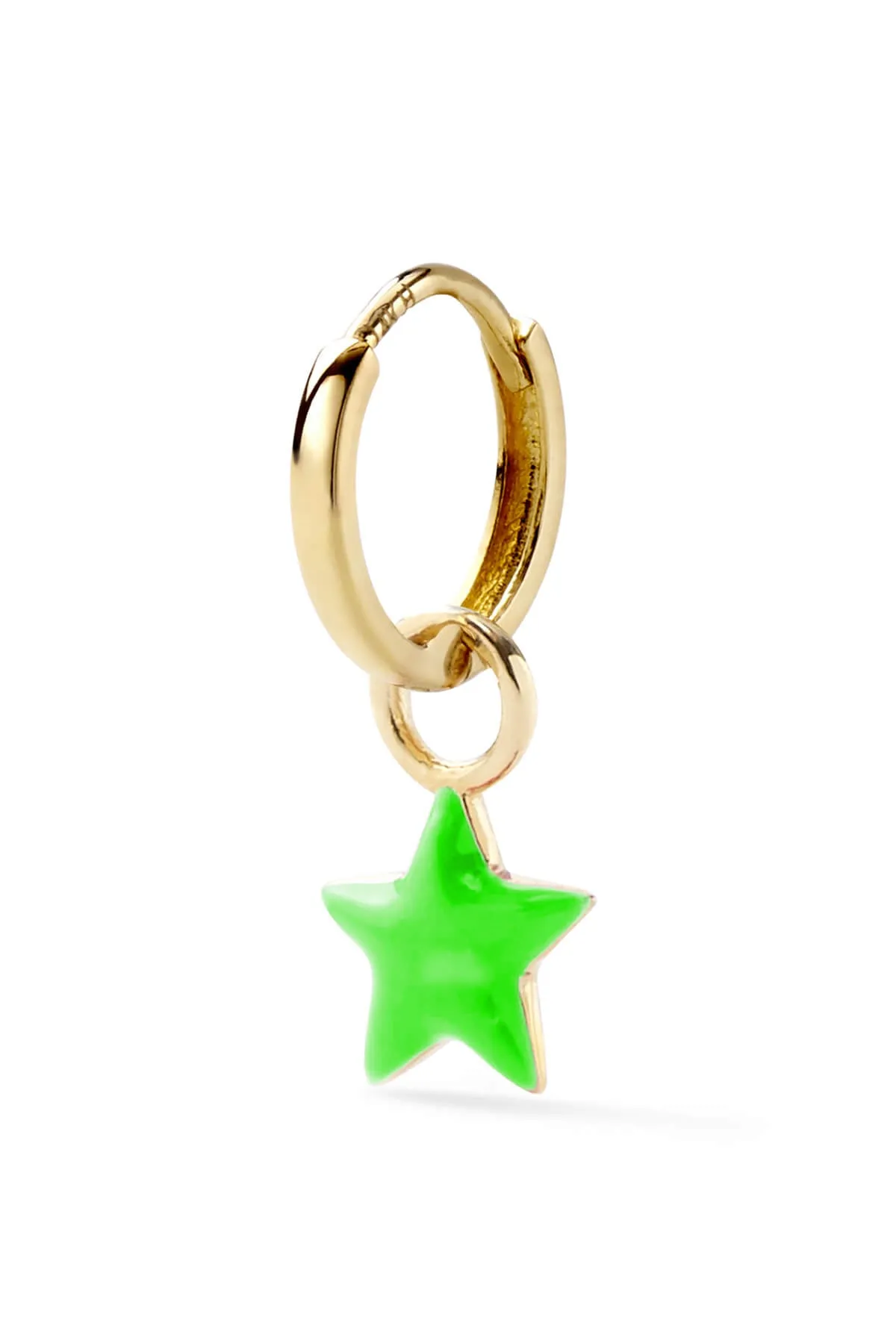 Tiny Star Huggie - In Stock