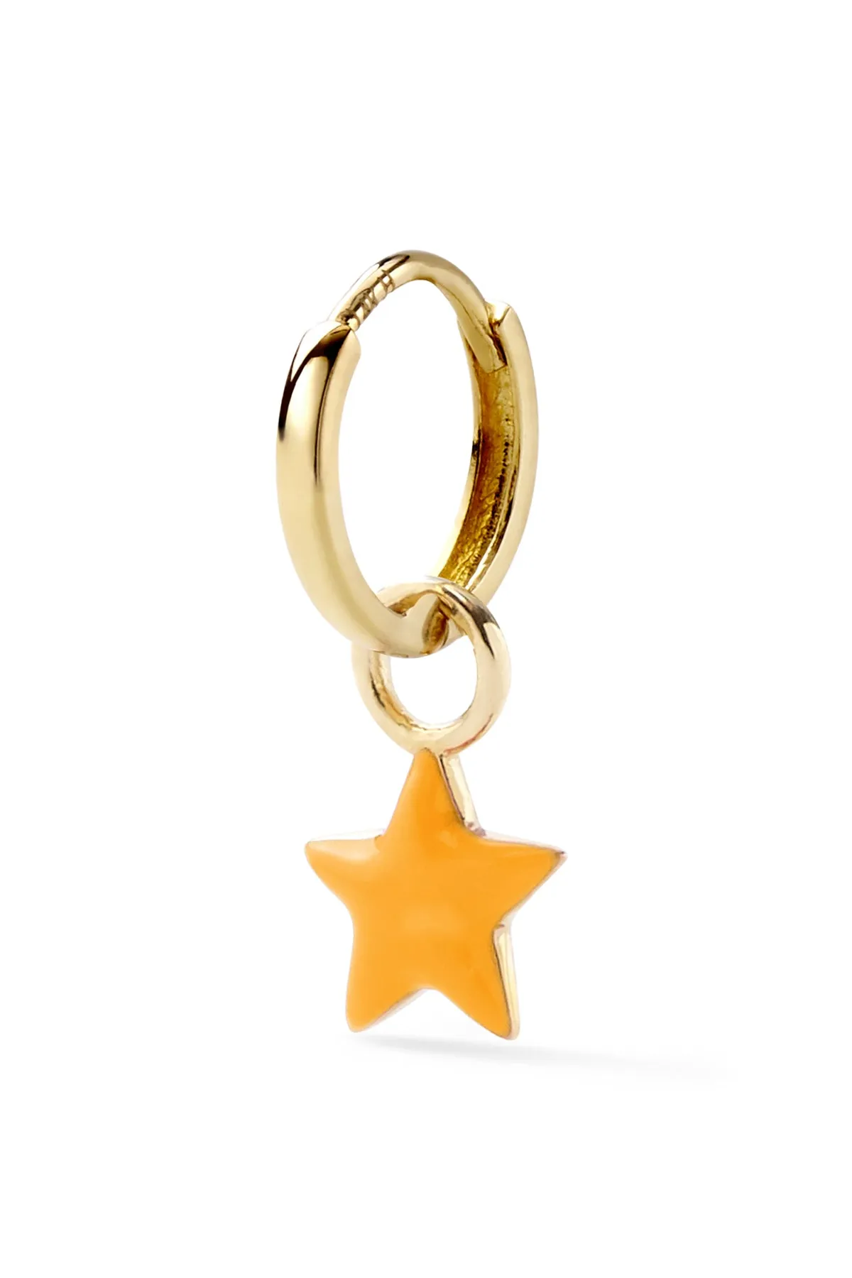 Tiny Star Huggie - In Stock