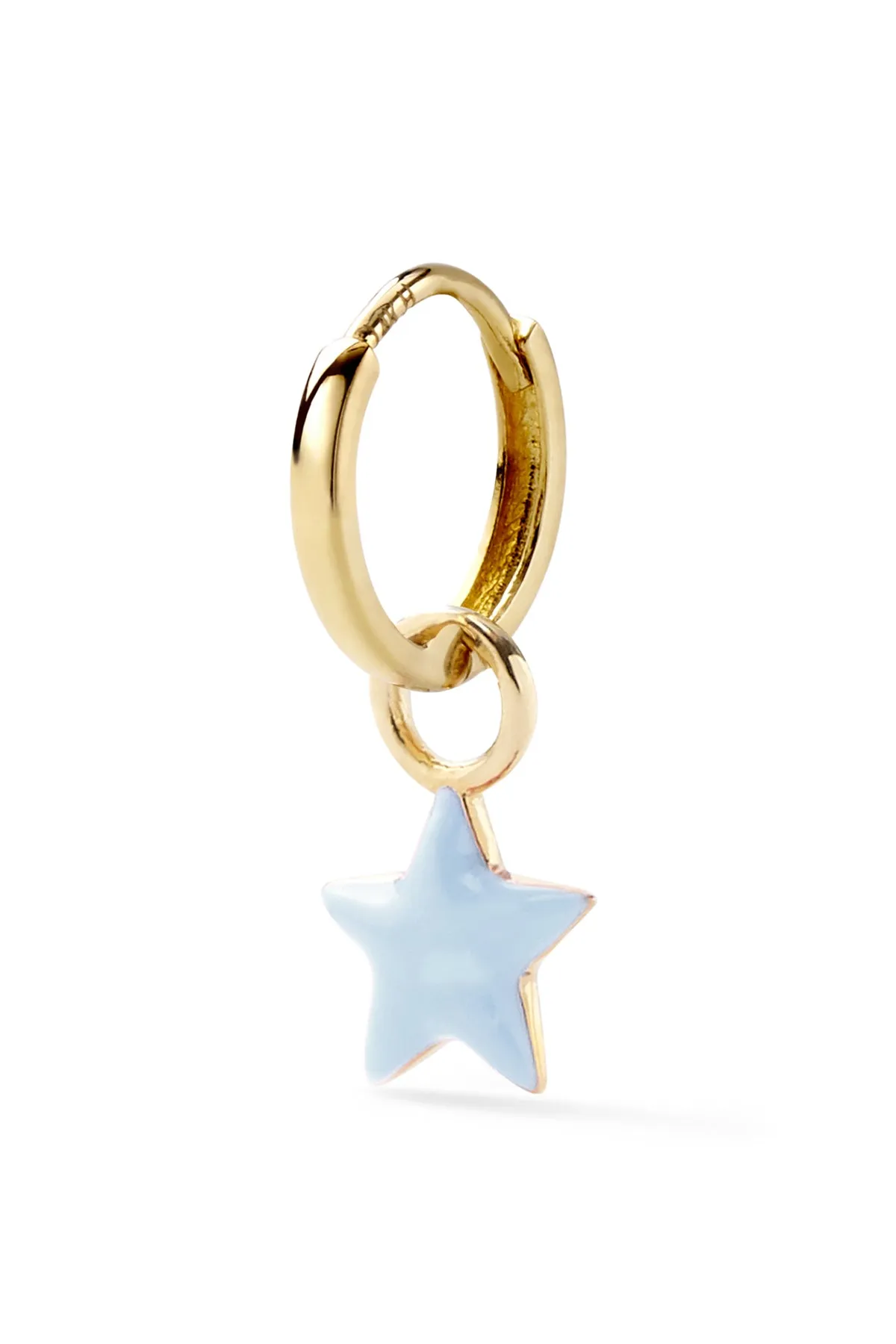 Tiny Star Huggie - In Stock