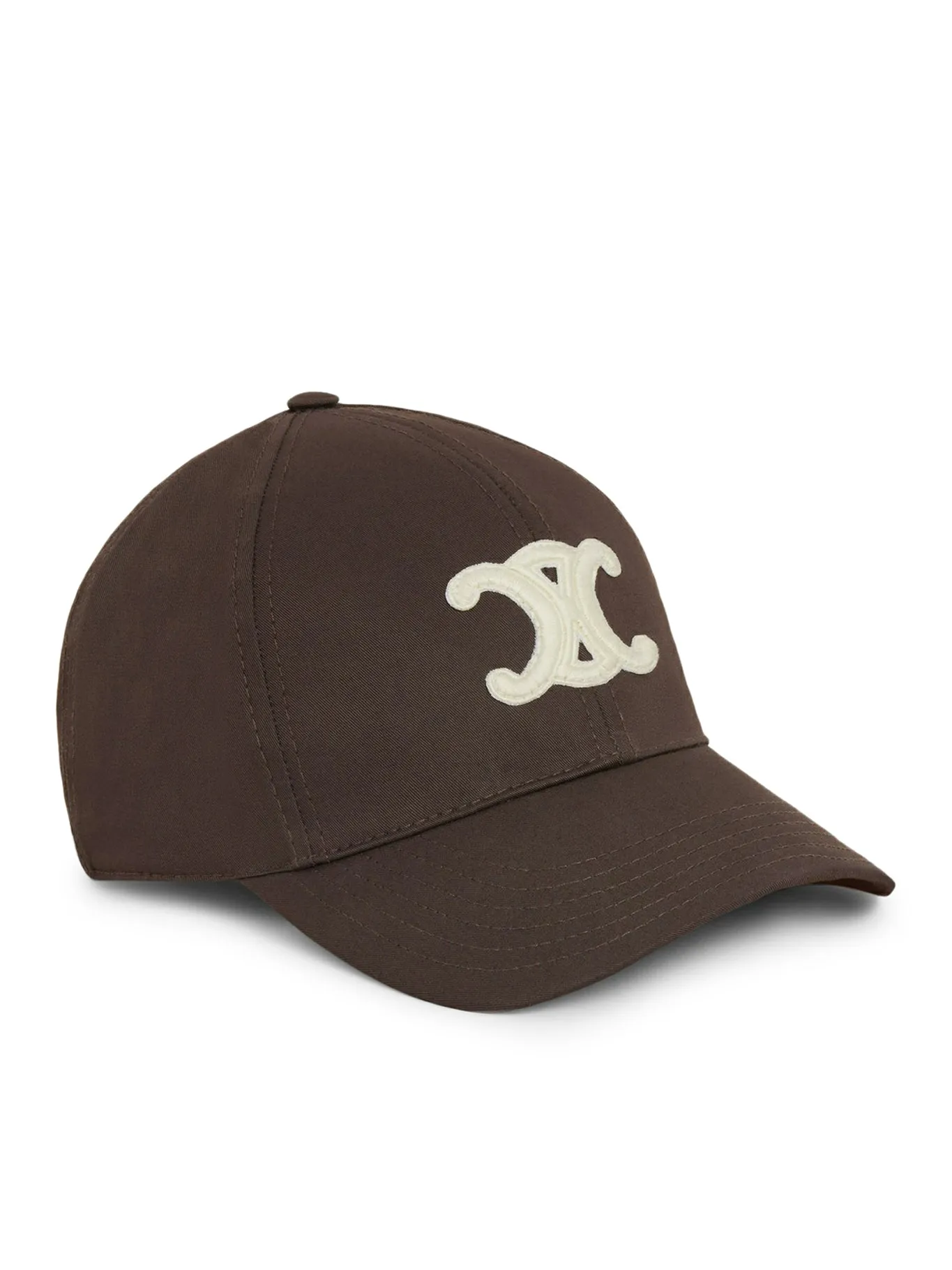 TRIOMPHE BASEBALL CAP IN COCOA COTTON