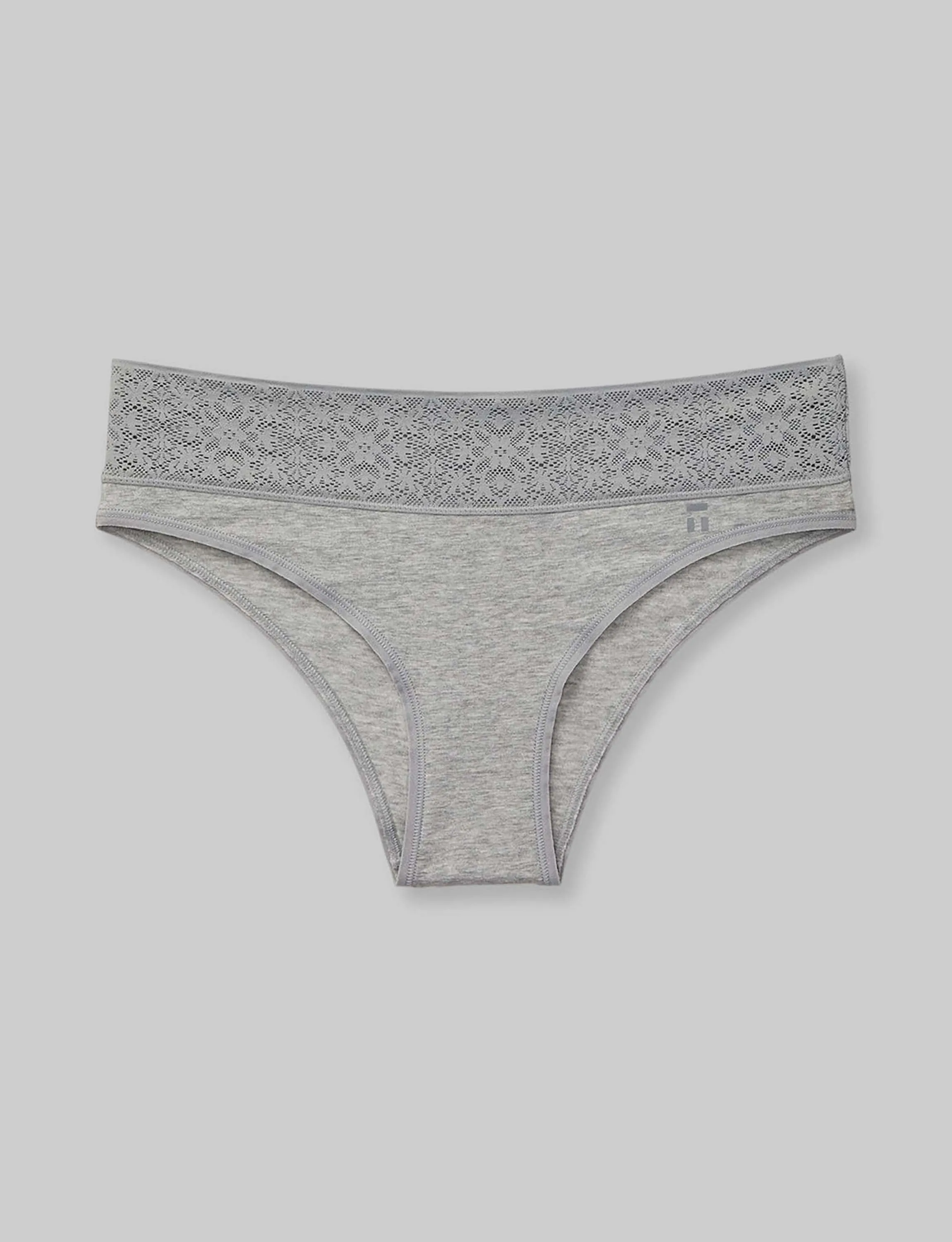 Women's Cool Cotton Cheeky, Lace Waist