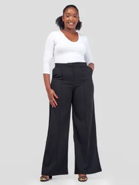 Zia Africa ''Something Retro'' Wide Leg Pants - Black