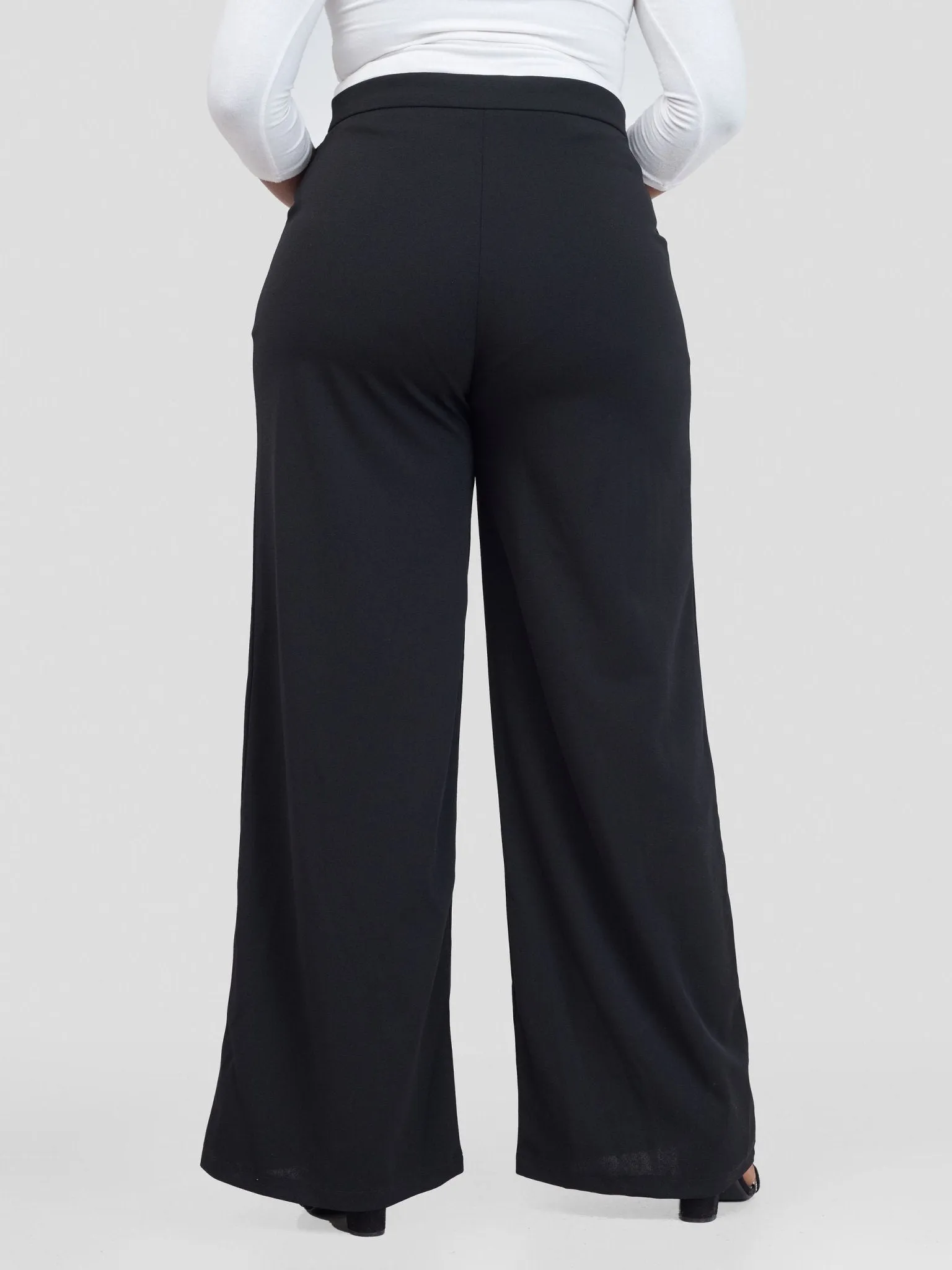 Zia Africa ''Something Retro'' Wide Leg Pants - Black